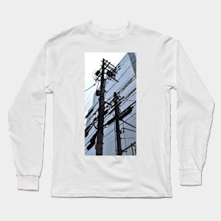 Poles. Osaka, Japan Long Sleeve T-Shirt